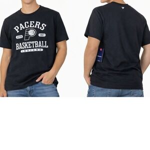 Fanatics Indiana Pacers Basketball T Shirt Men M Black‎ NBA Licensed ESTD 1967